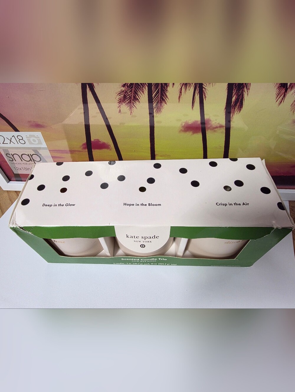 Kate Spade Scented Candle Trio - Picture 2 of 2